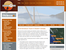 Tablet Screenshot of midnightsuntravel.com
